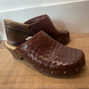 Jillian Clogs from Bass in Burgundy